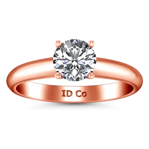Solitaire Engagement Ring Carys 14K Rose Gold