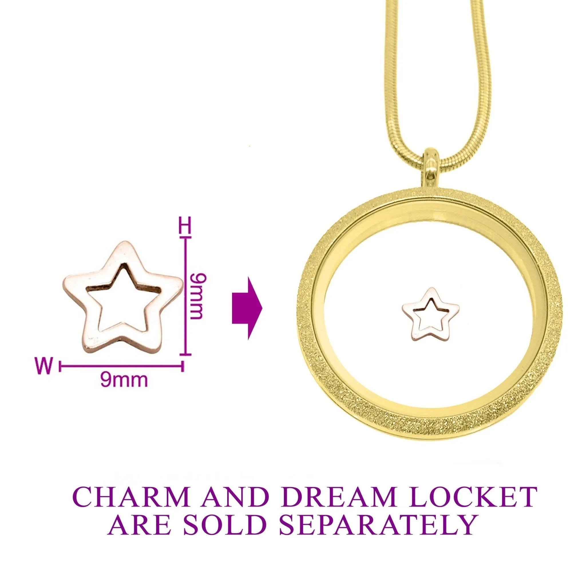 Star Charm for Dream Locket