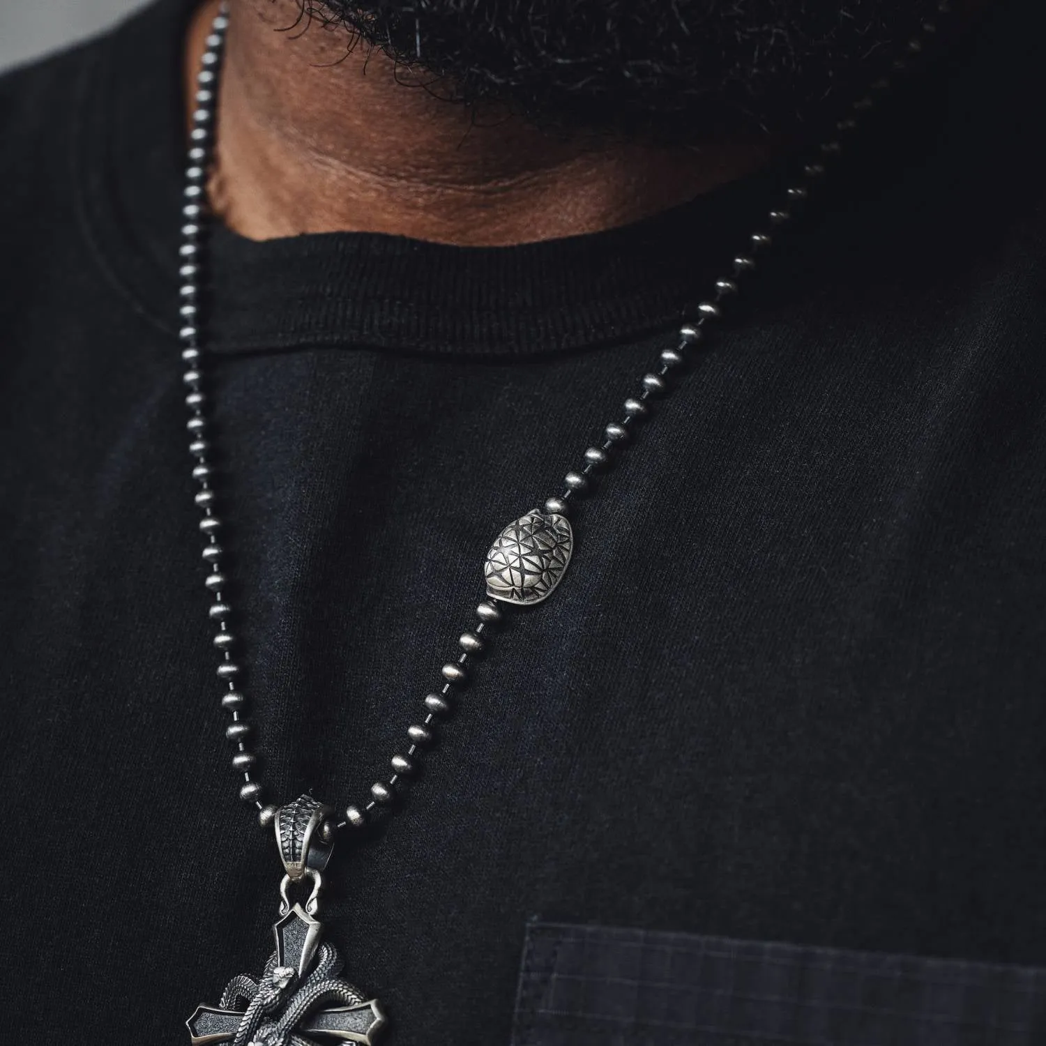 Star Tortoise Ball Chain Necklace - 4mm