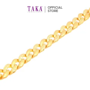 TAKA Jewellery 916 Gold Bracelet Link