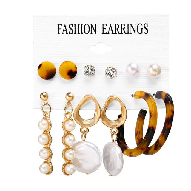 Tassel Acrylic Earrings