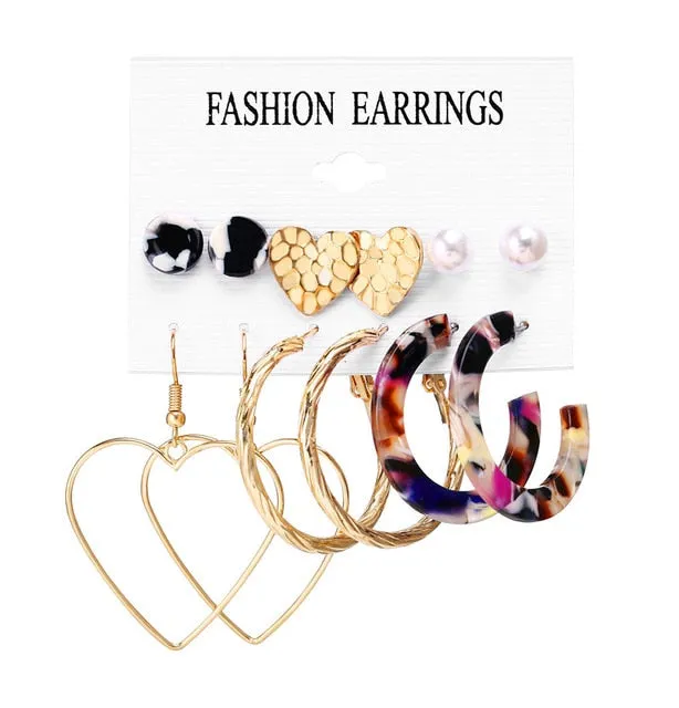 Tassel Acrylic Earrings