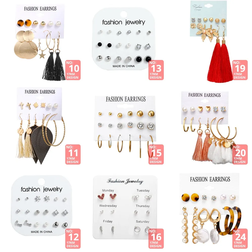Tassel Acrylic Earrings