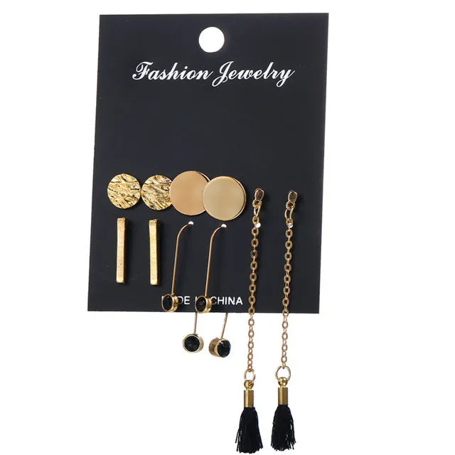 Tassel Acrylic Earrings
