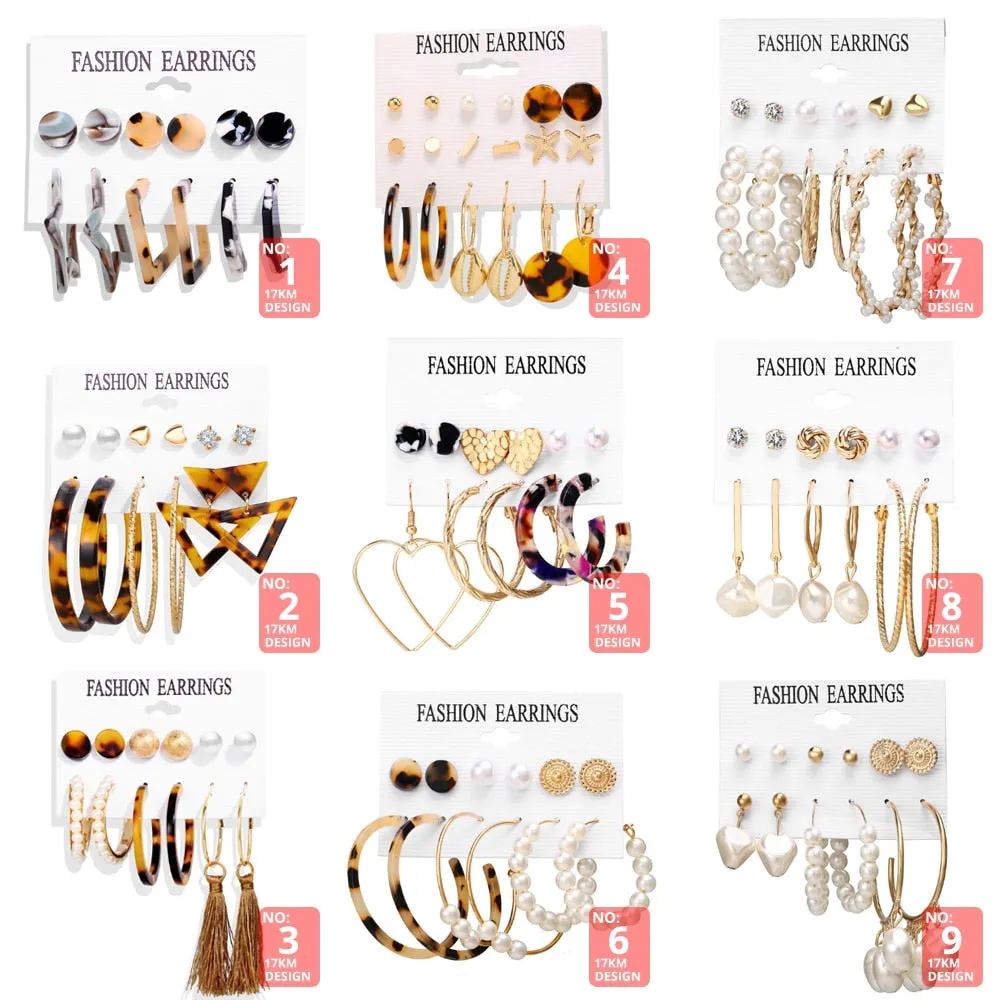 Tassel Acrylic Earrings