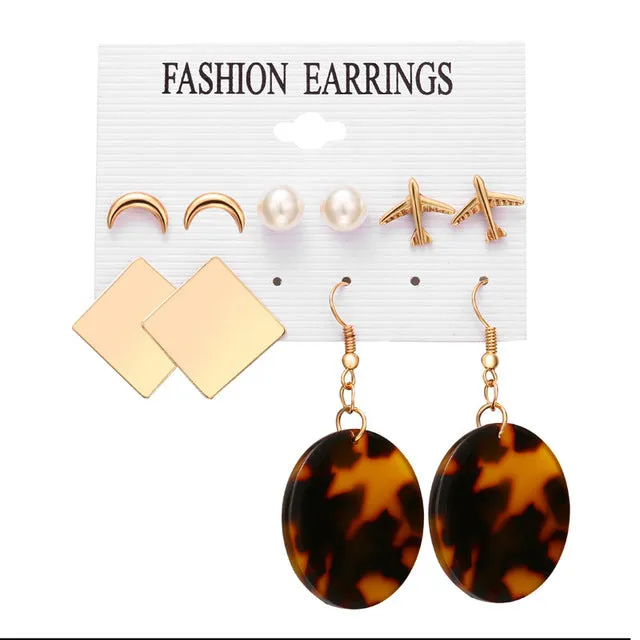 Tassel Acrylic Earrings
