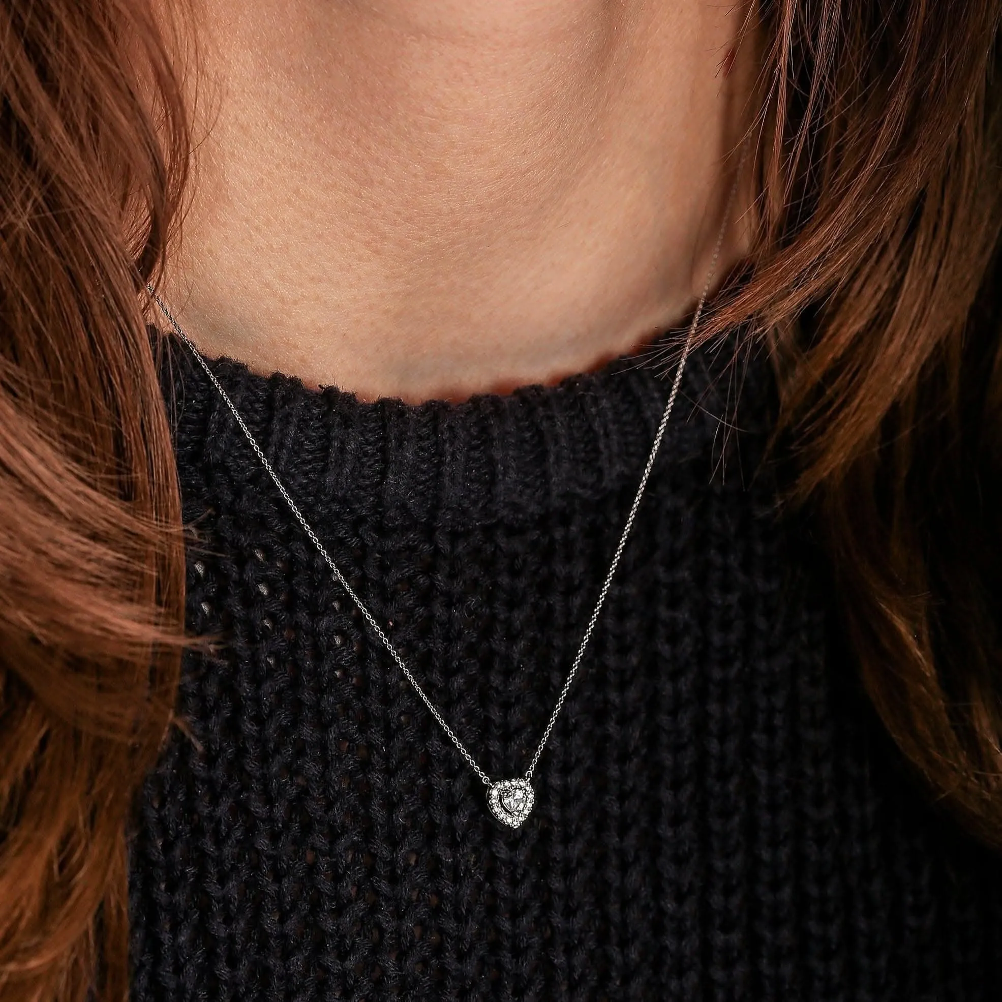 Tessa | 9ct White Gold 0.25ct tw Lab Grown Diamond Necklace