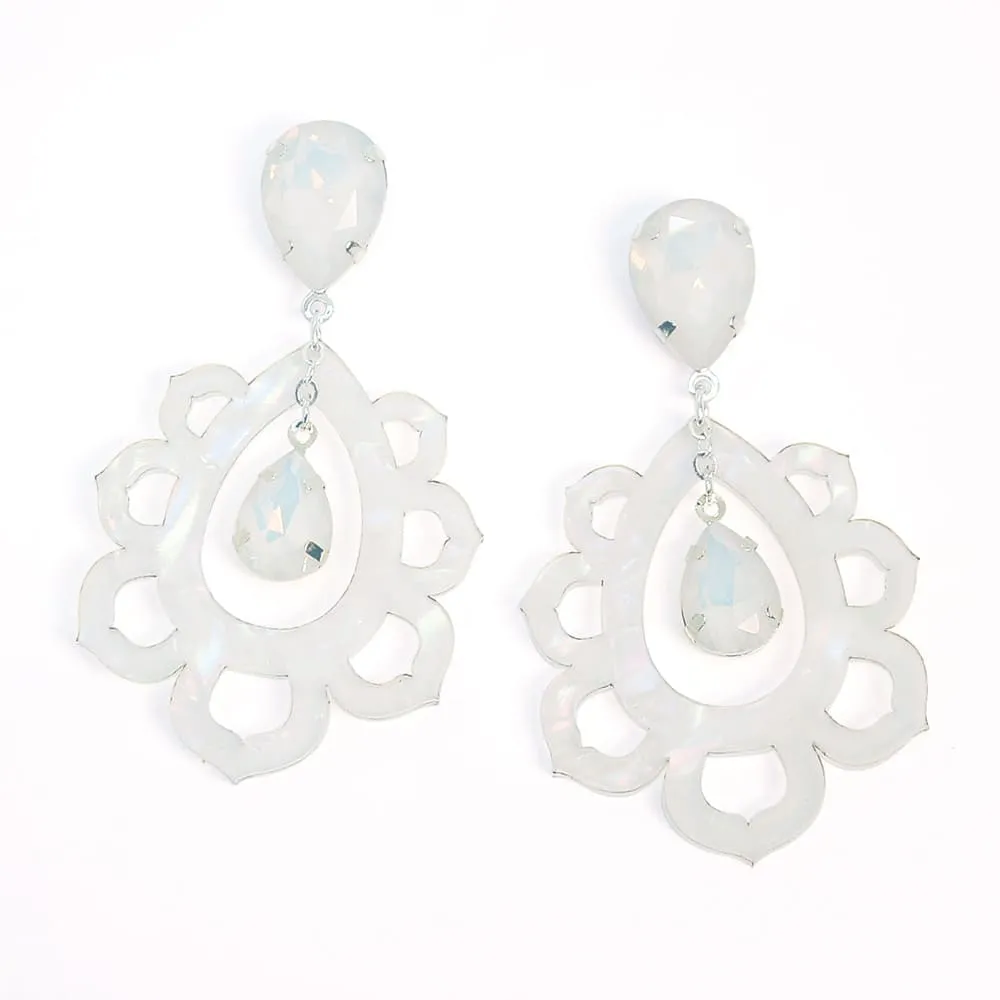 Thandie Iridescent Bohemian Earrings