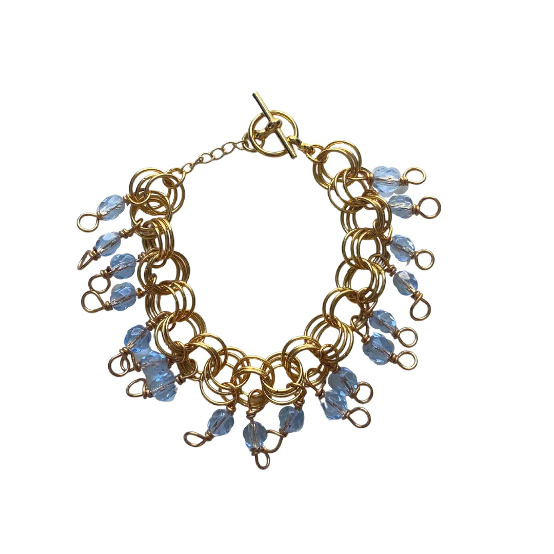 The Donna Bracelet in Ice Blue