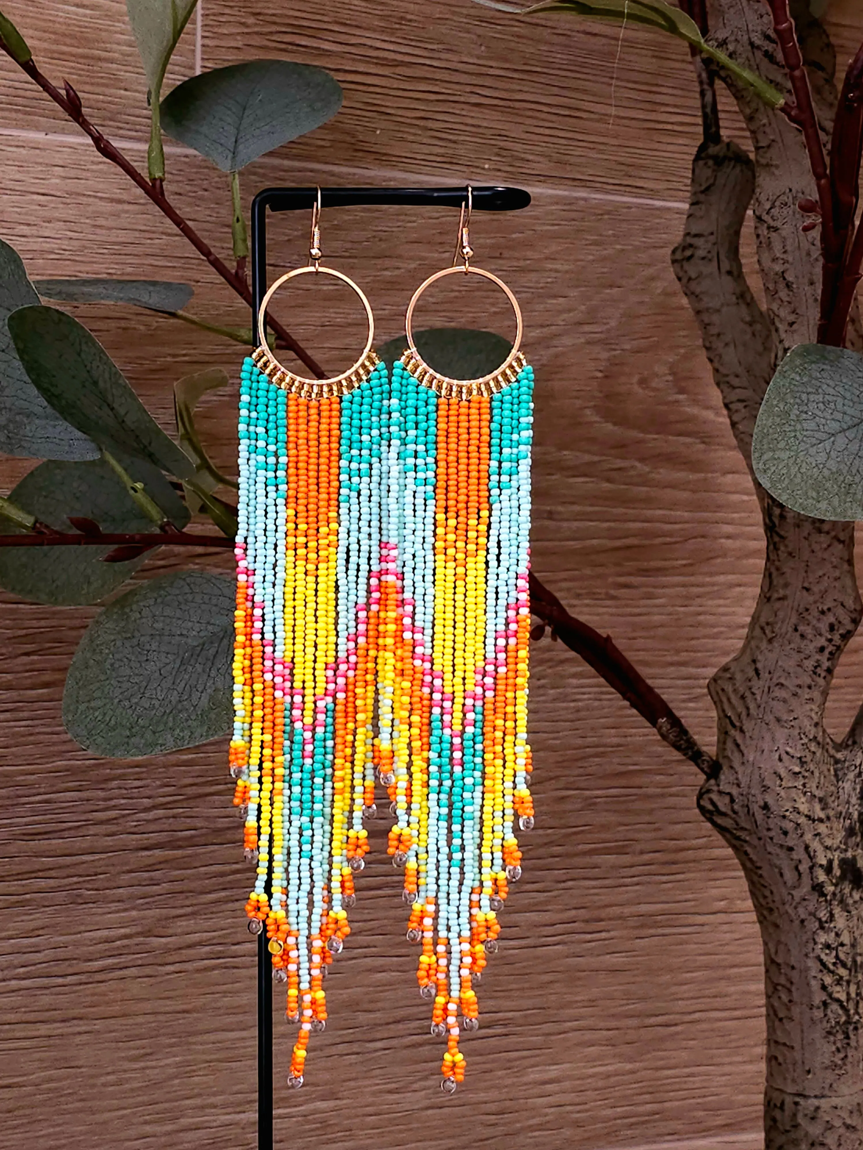 The Tropical Sunset Earrings