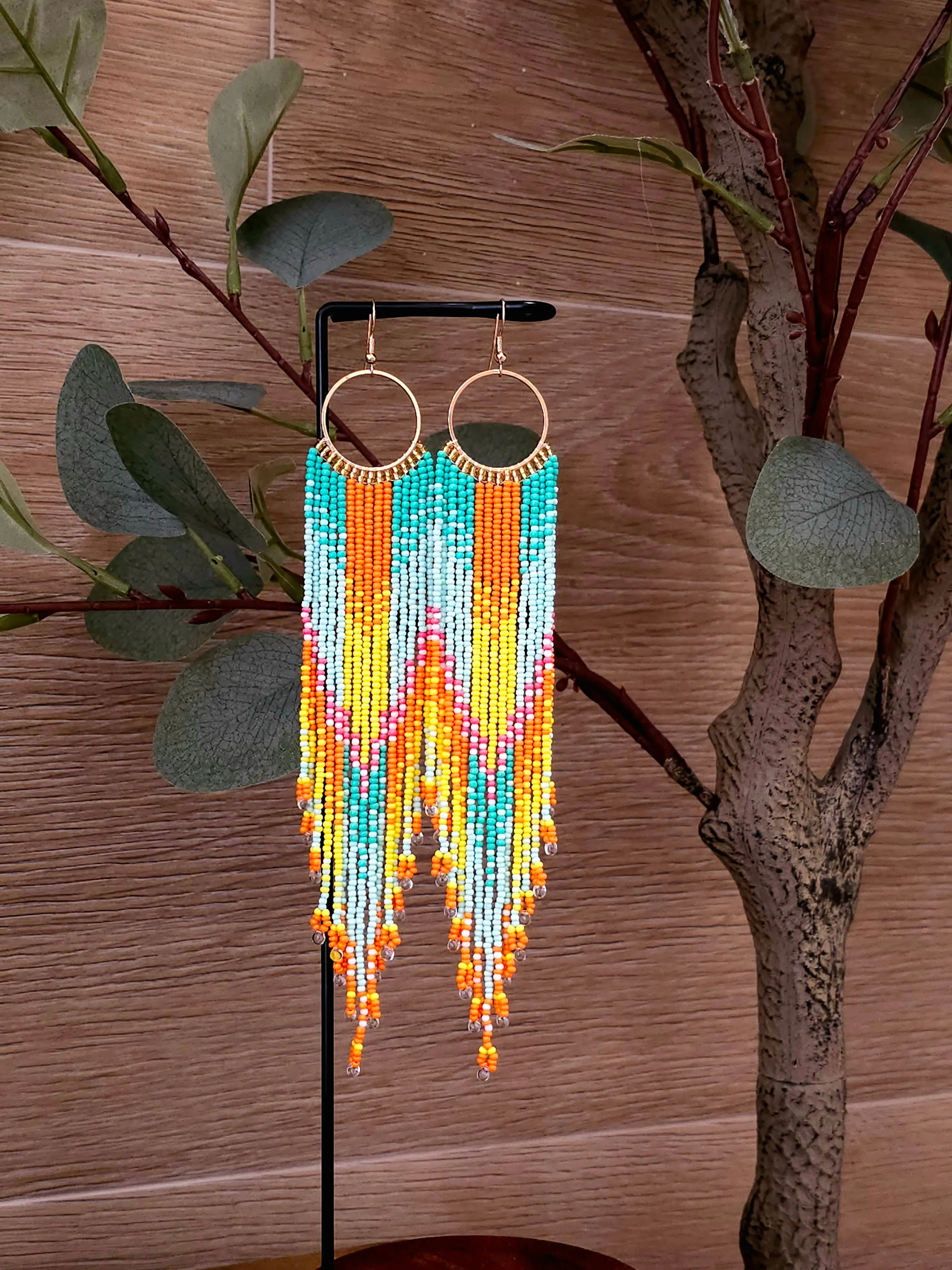 The Tropical Sunset Earrings