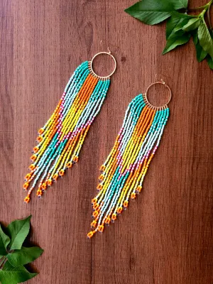 The Tropical Sunset Earrings