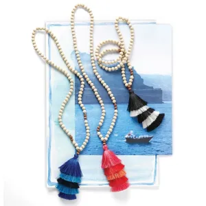 Tiered Tassel Necklace