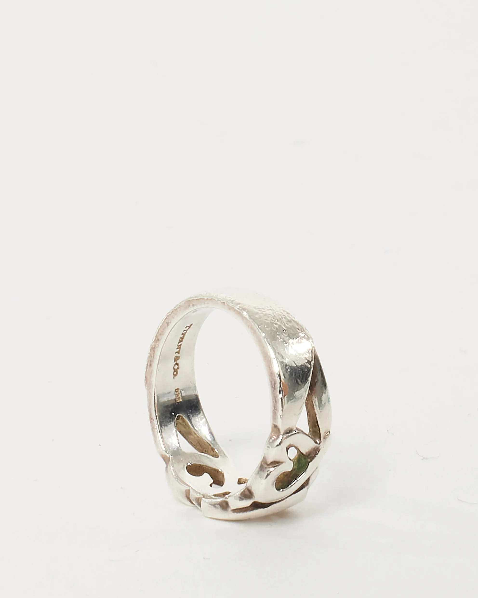Tiffany & Co. 925 Sterling Silver Paloma Picasso 3 Heart Ring - 7