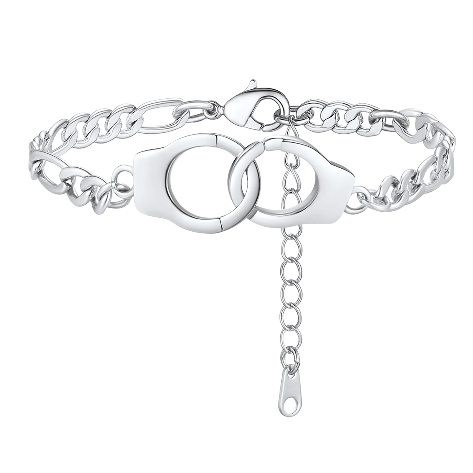 Trendy Handcuffs Design Chain Ankle Bracelet For Women