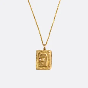 Victorian 15k Gold Safe Family Locket