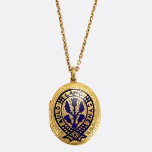 Victorian "Auld Lang Syne" Locket