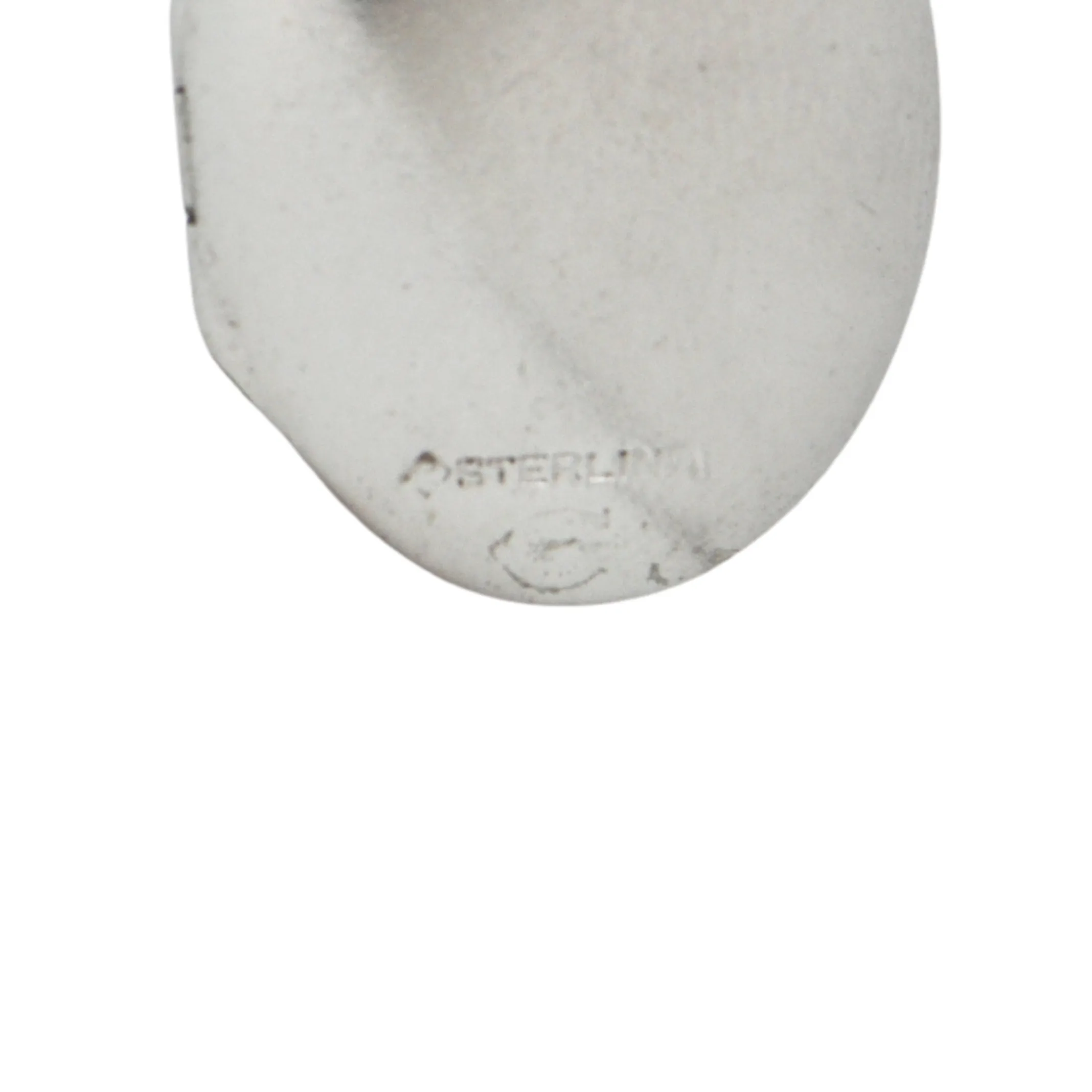 Vintage Sterling Silver Small Oval Locket