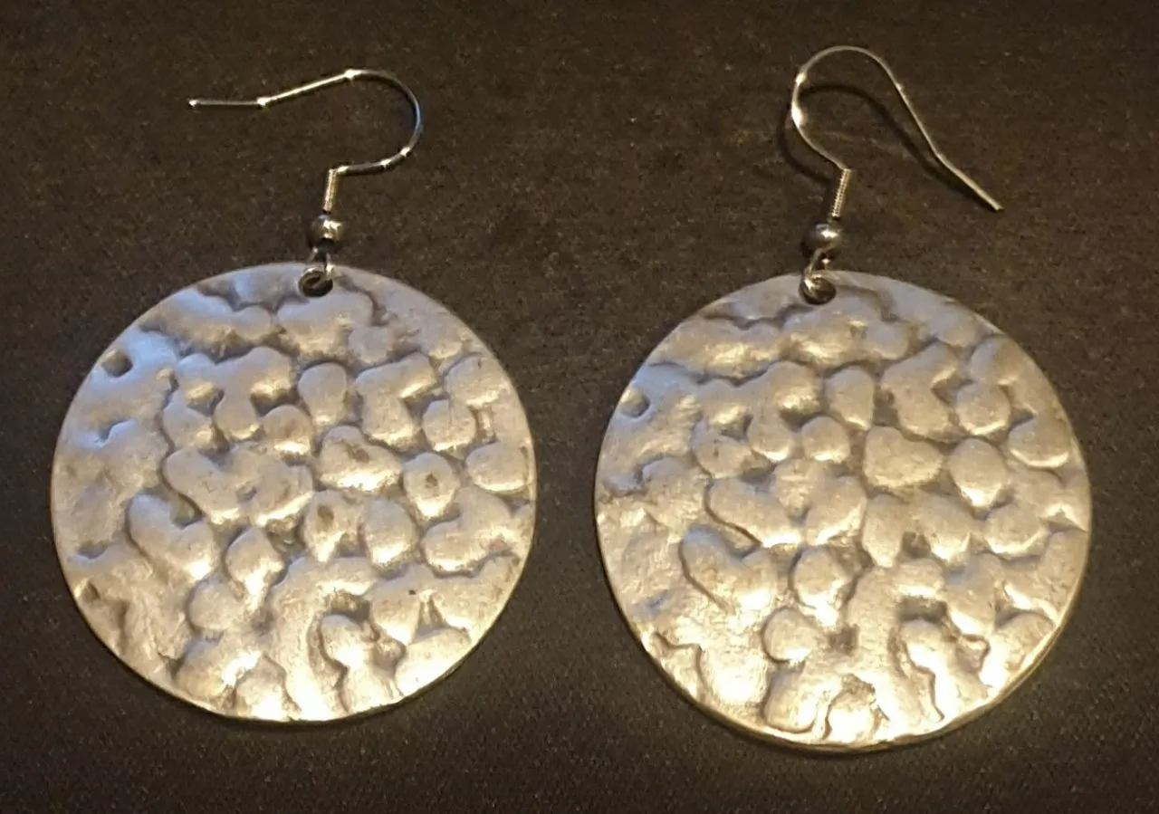Vintage Turkish Zamac Earrings
