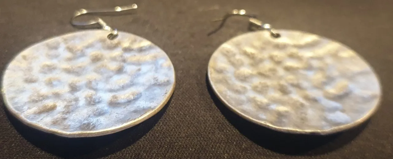 Vintage Turkish Zamac Earrings