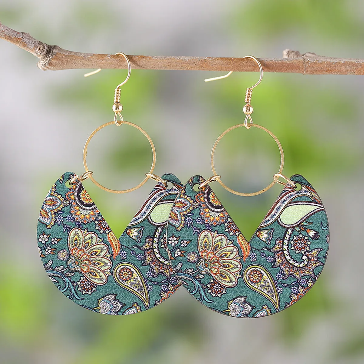 Wholesale Boho Wooden Earrings