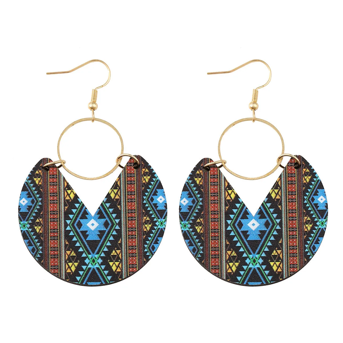 Wholesale Boho Wooden Earrings