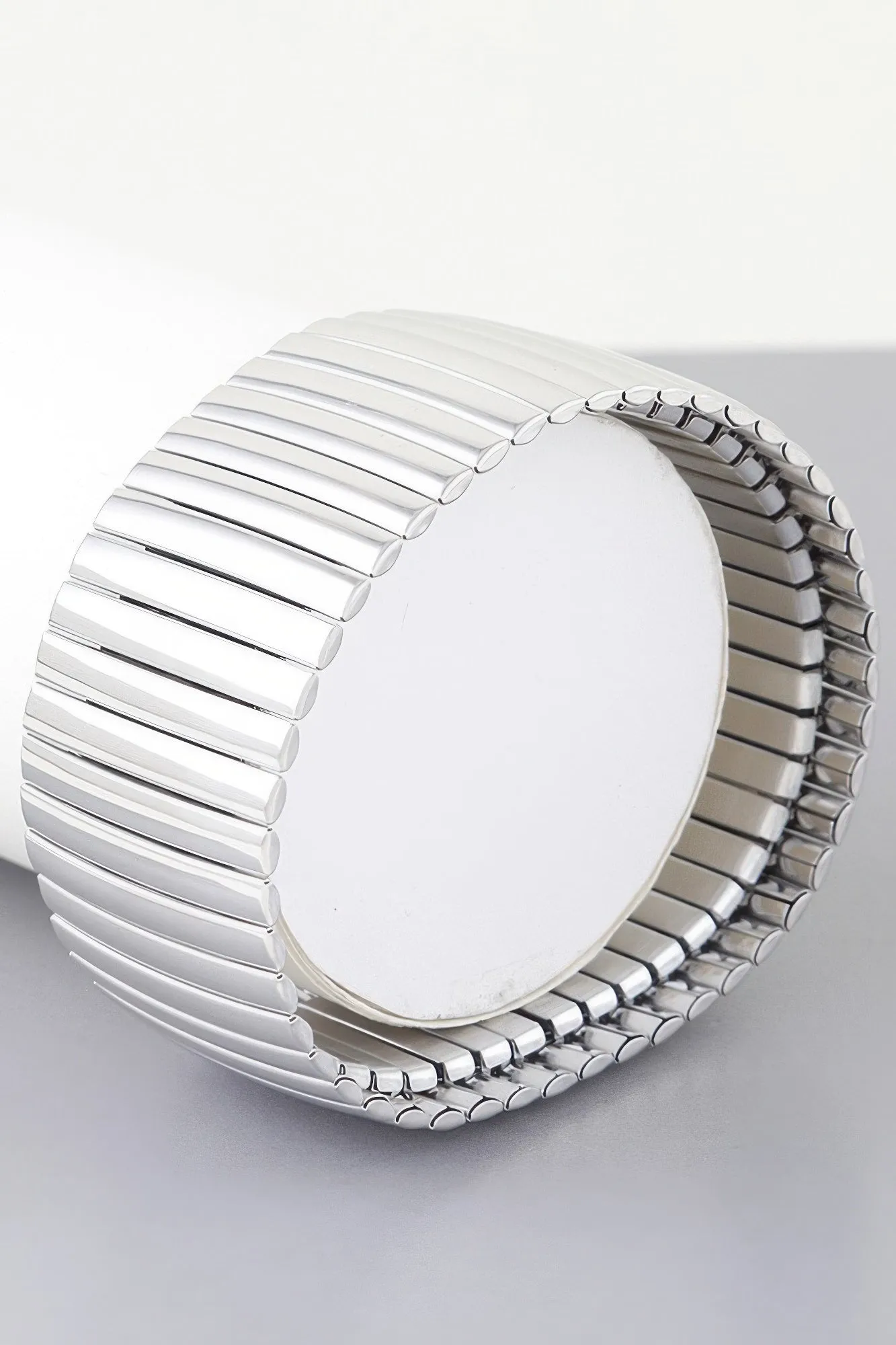 Wide Box Chain Cuff Bracelet