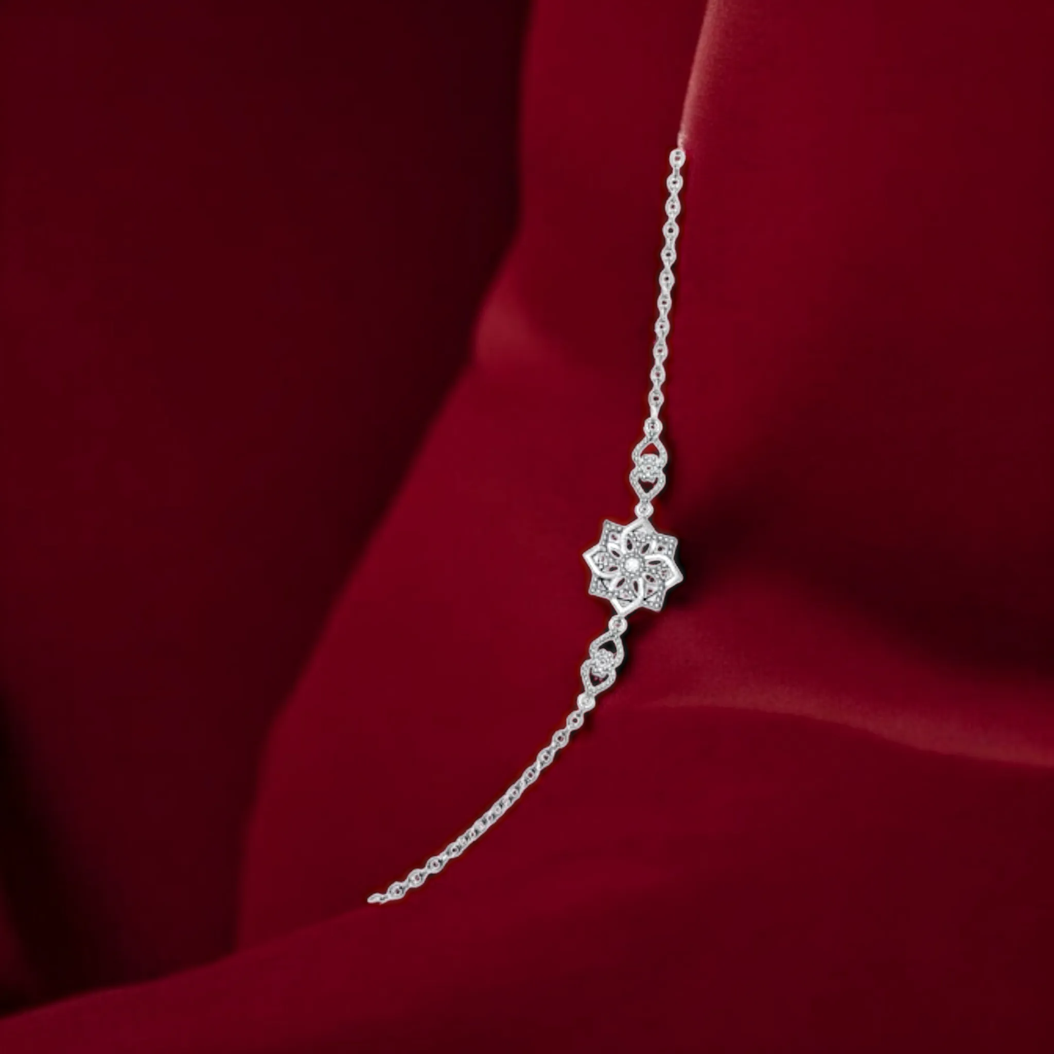 WITH YOU LOCKETS Yara CZ Layering Necklace