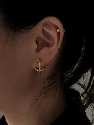 xakxx Simple Matt Earrings