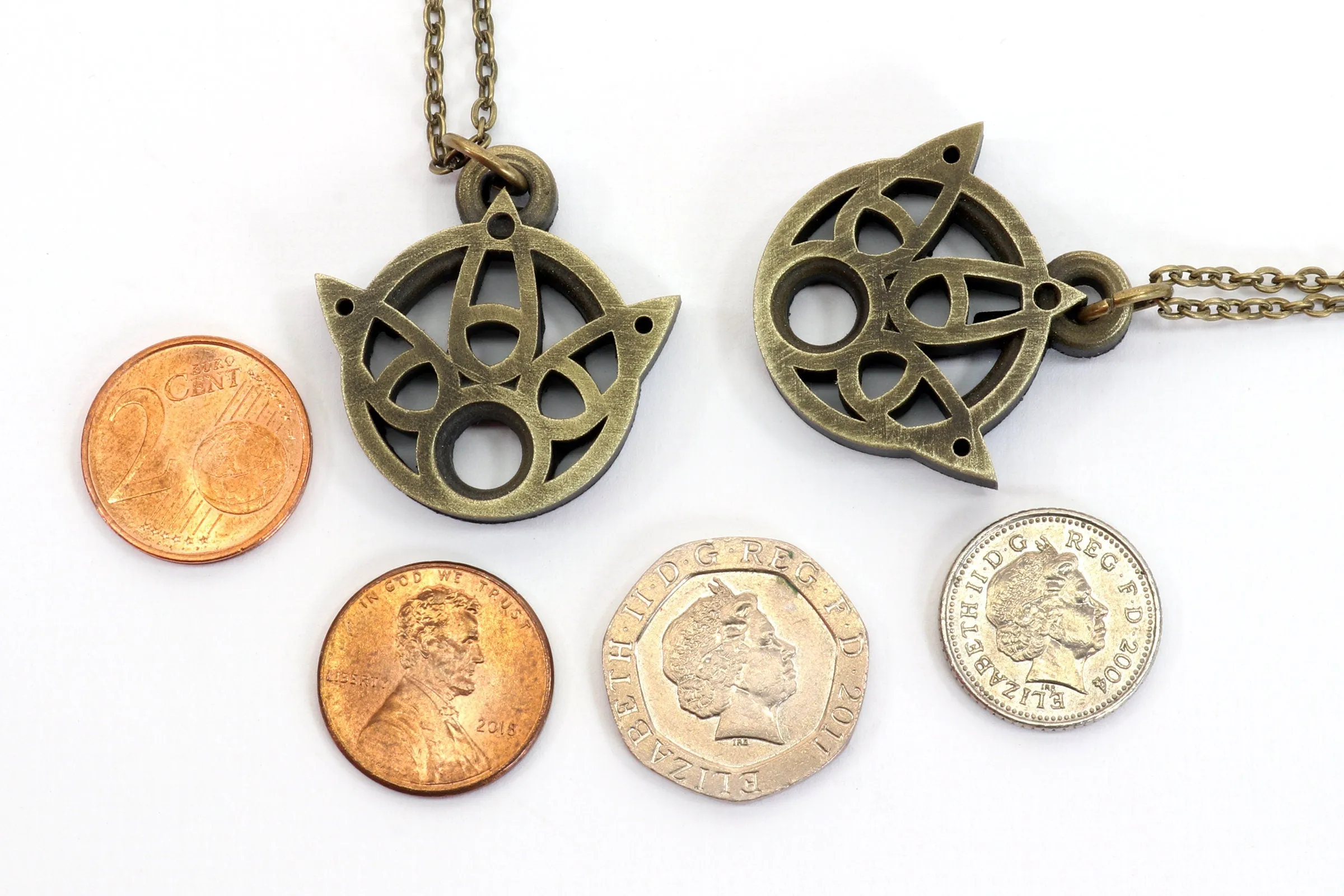 Yuna Staff Locket Necklace - Final Fantasy X