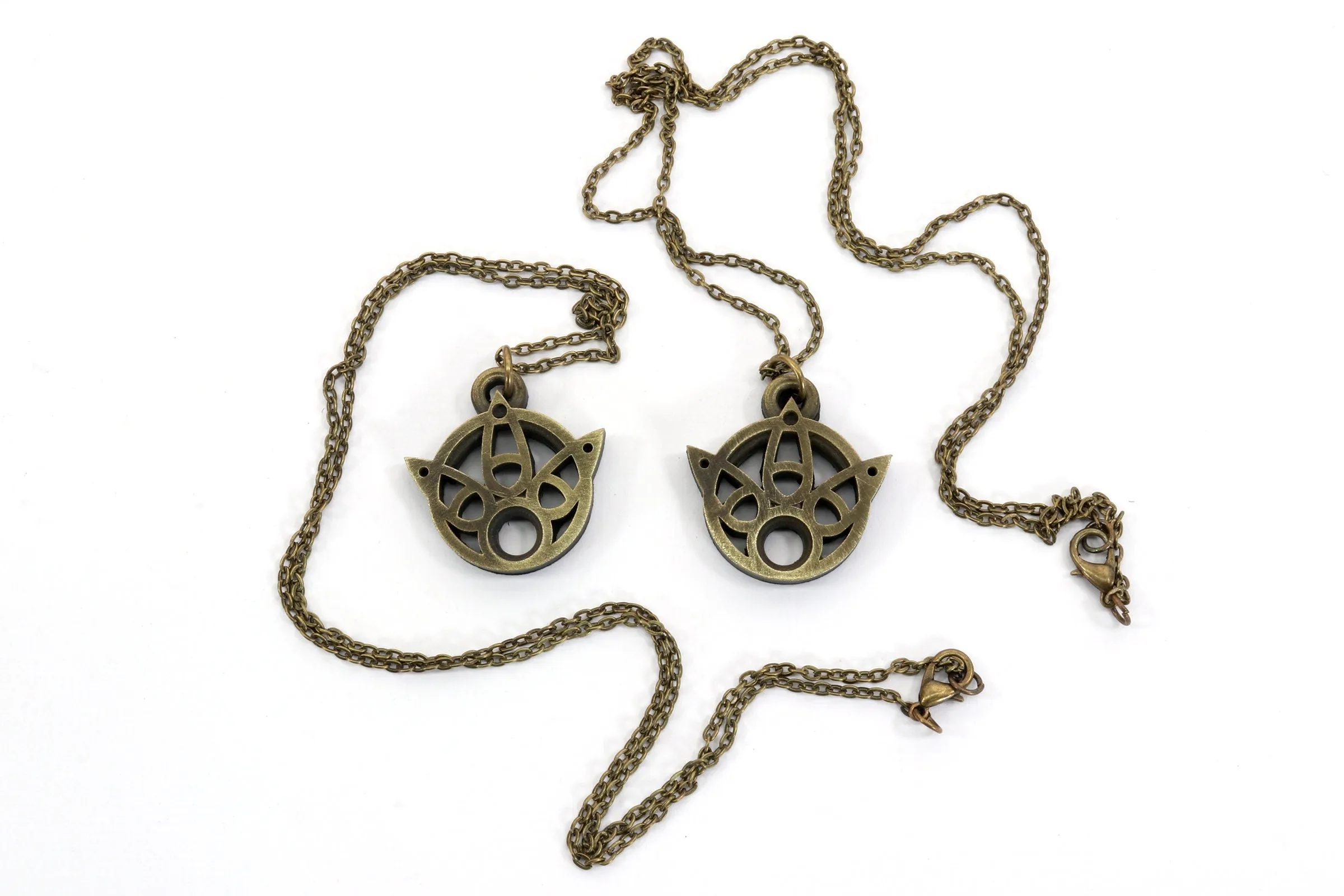 Yuna Staff Locket Necklace - Final Fantasy X