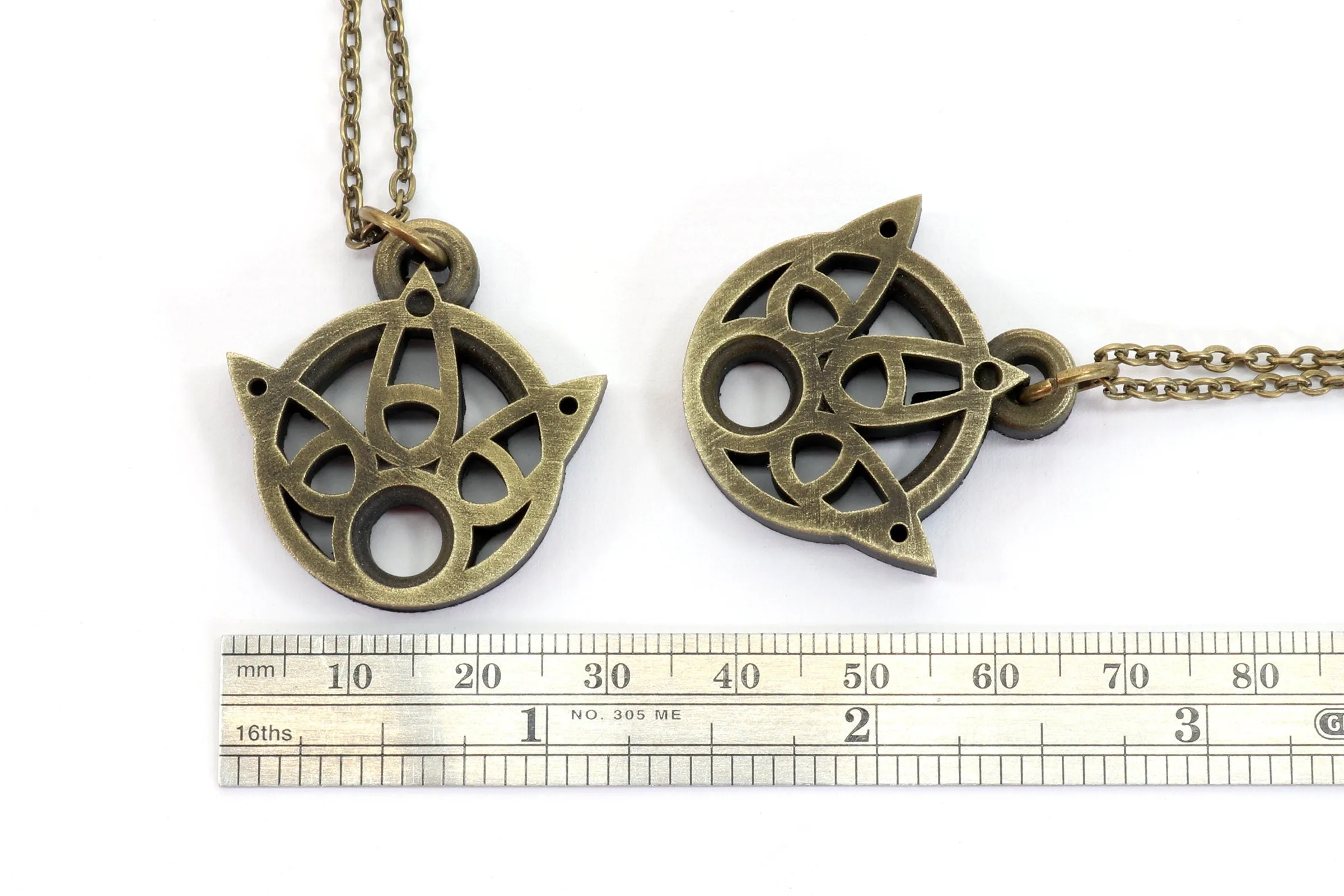 Yuna Staff Locket Necklace - Final Fantasy X