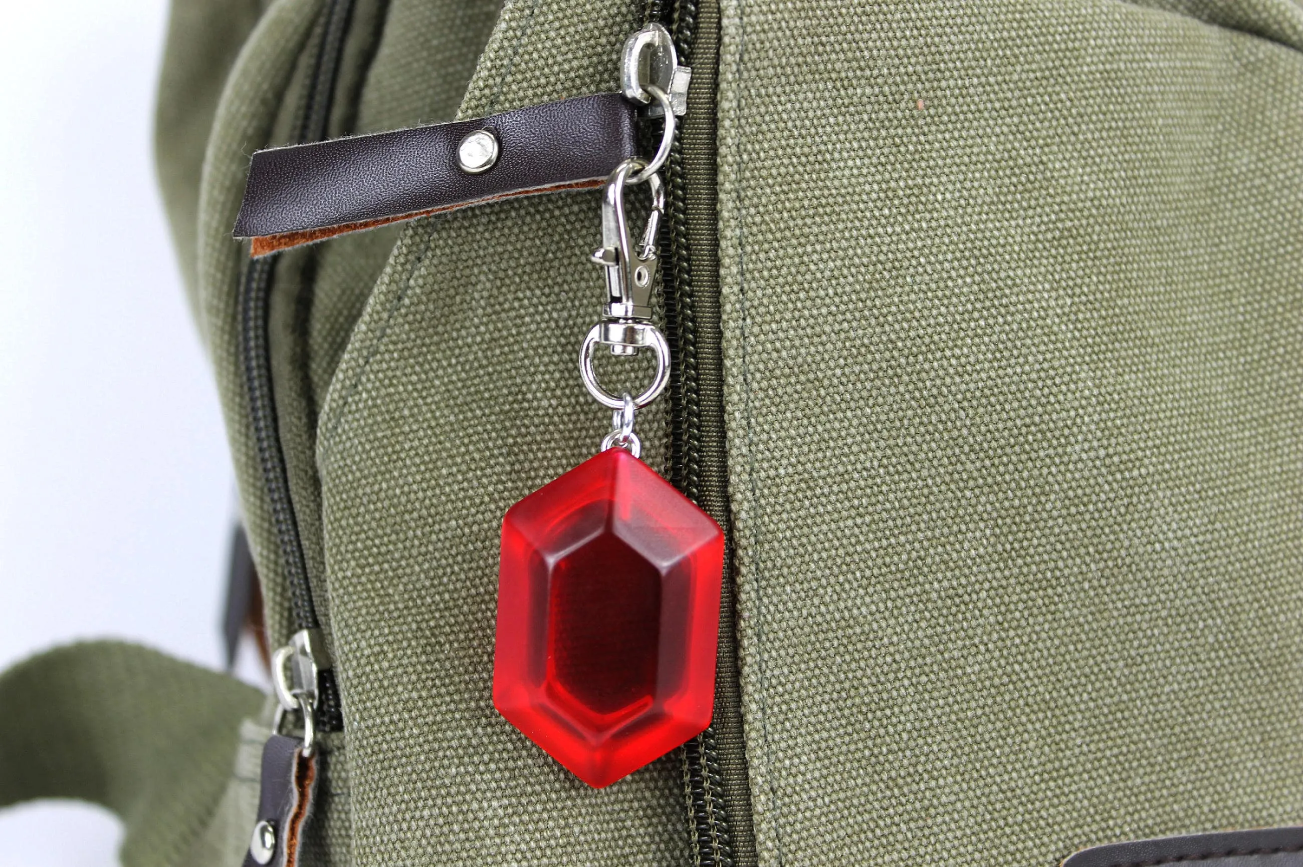 Zelda Rupee Keychains / Necklaces - Legend of Zelda